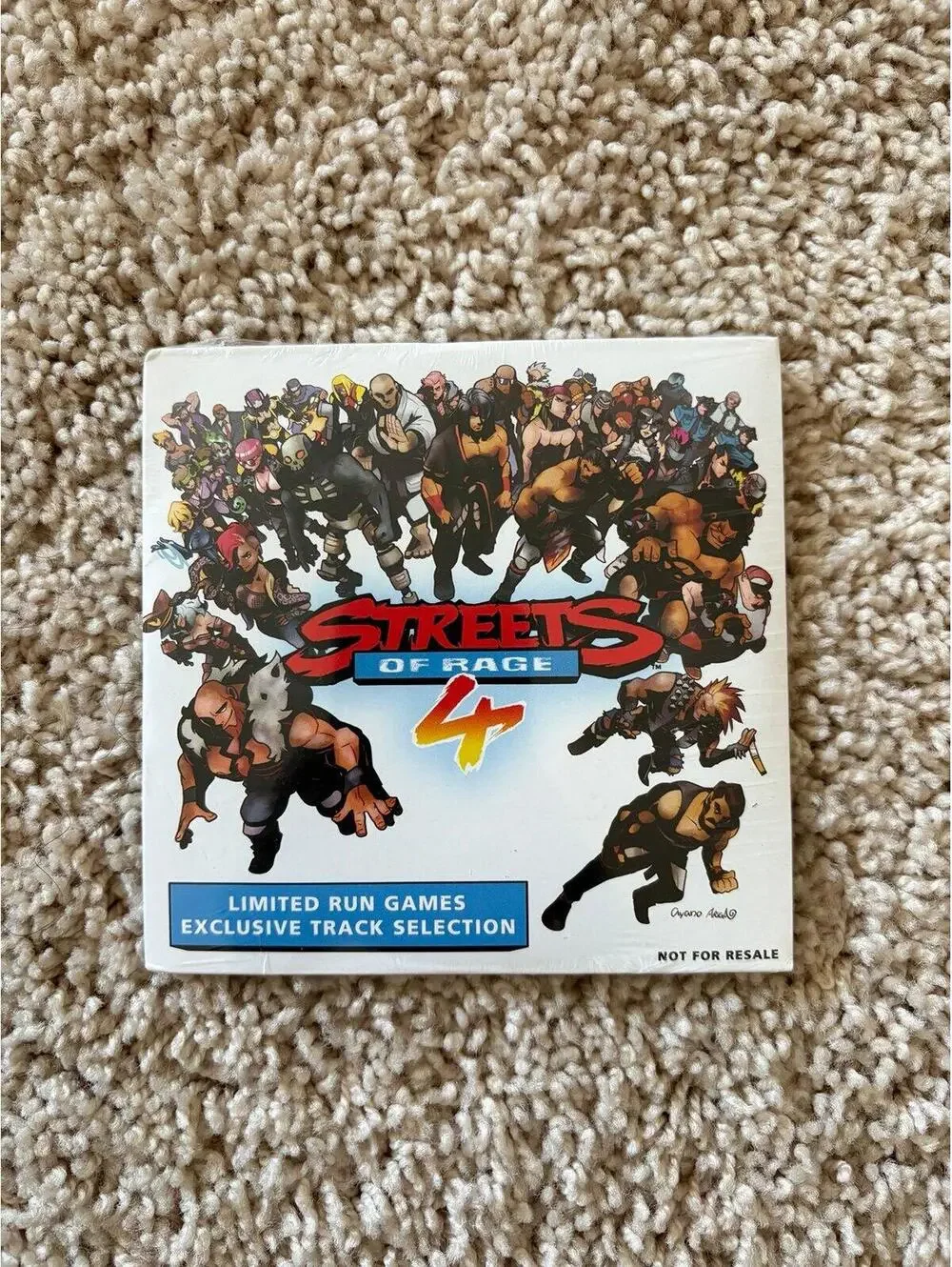 Streets of rage 4 collectors soundtrack